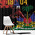 Haiti Negre Marron Window Curtain Libete Egalite Fratenite