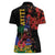 Haiti Negre Marron Women Polo Shirt Libete Egalite Fratenite