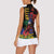 Haiti Negre Marron Women Sleeveless Polo Shirt Libete Egalite Fratenite