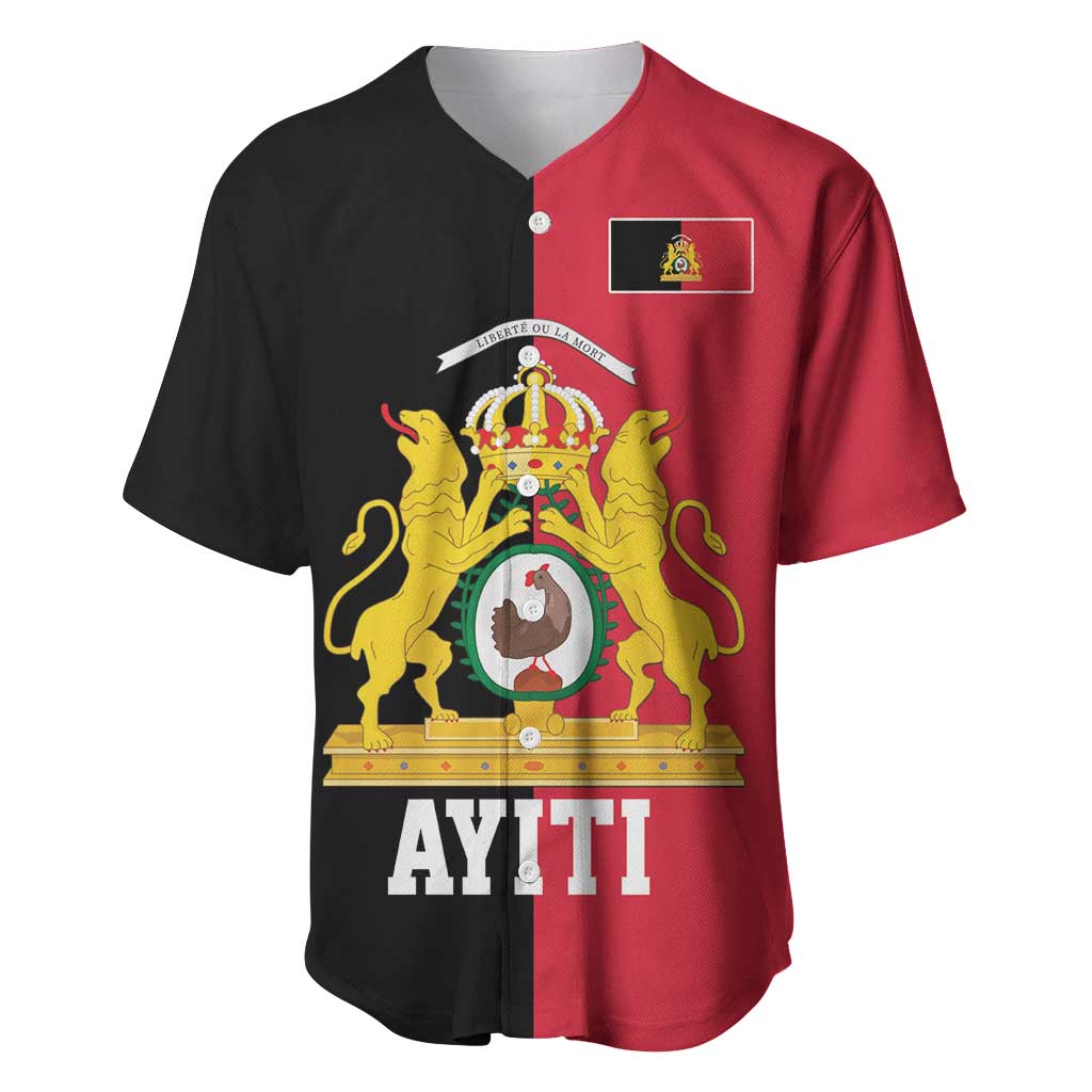 First Empire of Haiti 1804 –1806 Baseball Jersey Liberte ou la Mort!