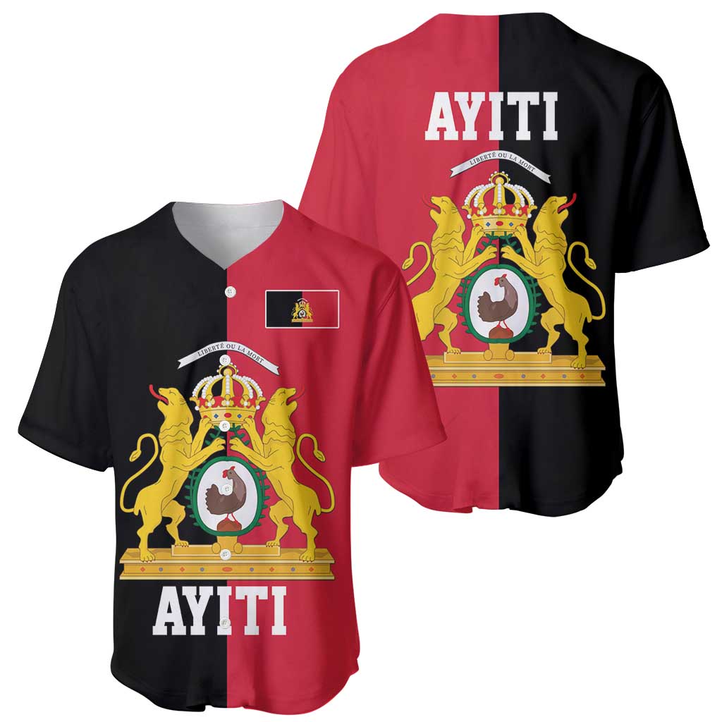 First Empire of Haiti 1804 –1806 Baseball Jersey Liberte ou la Mort!
