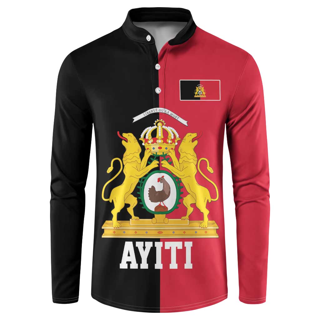 First Empire of Haiti 1804 –1806 Button Sweatshirt Liberte ou la Mort!