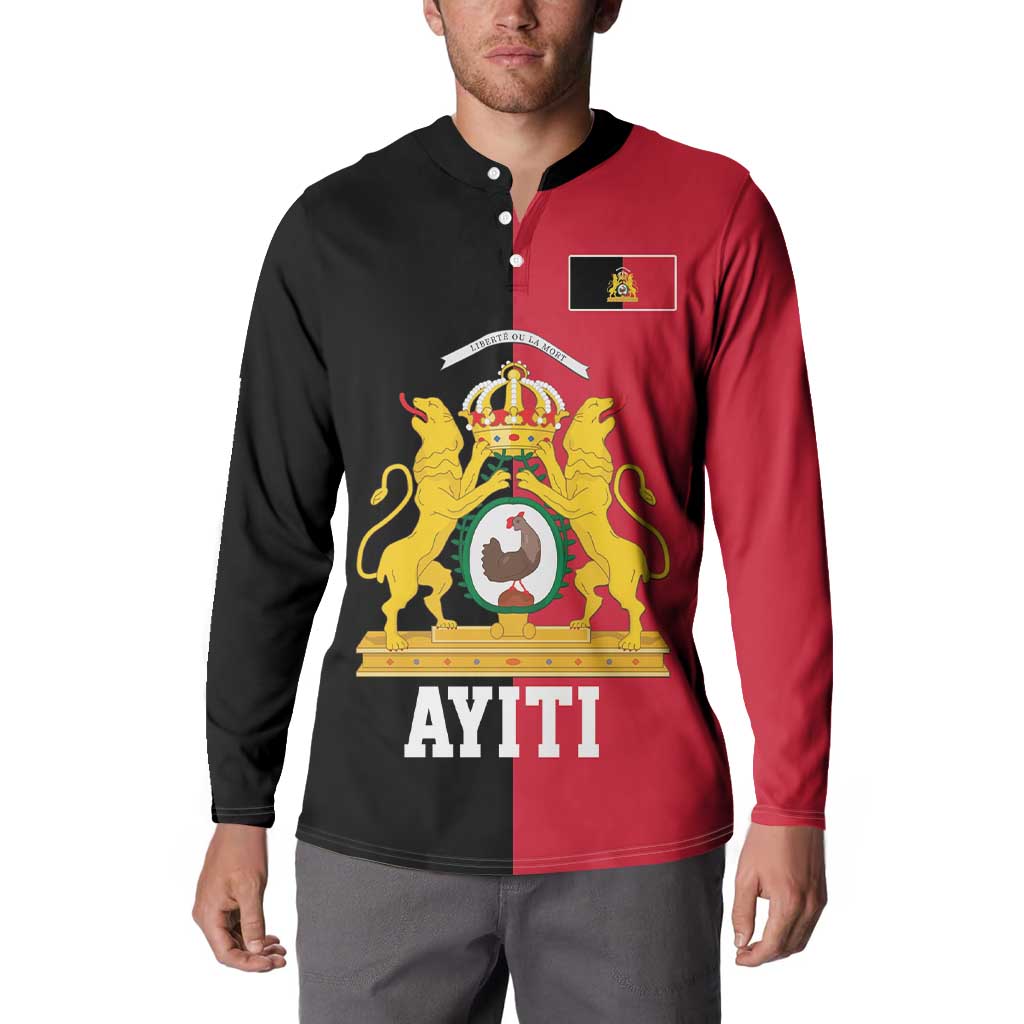First Empire of Haiti 1804 –1806 Button Sweatshirt Liberte ou la Mort!