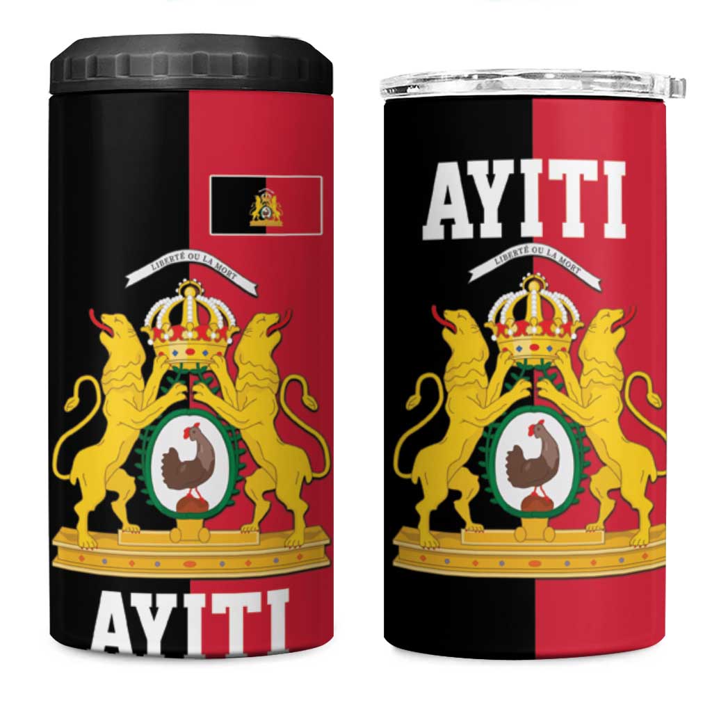 First Empire of Haiti 1804 –1806 4 in 1 Can Cooler Tumbler Liberte ou la Mort!