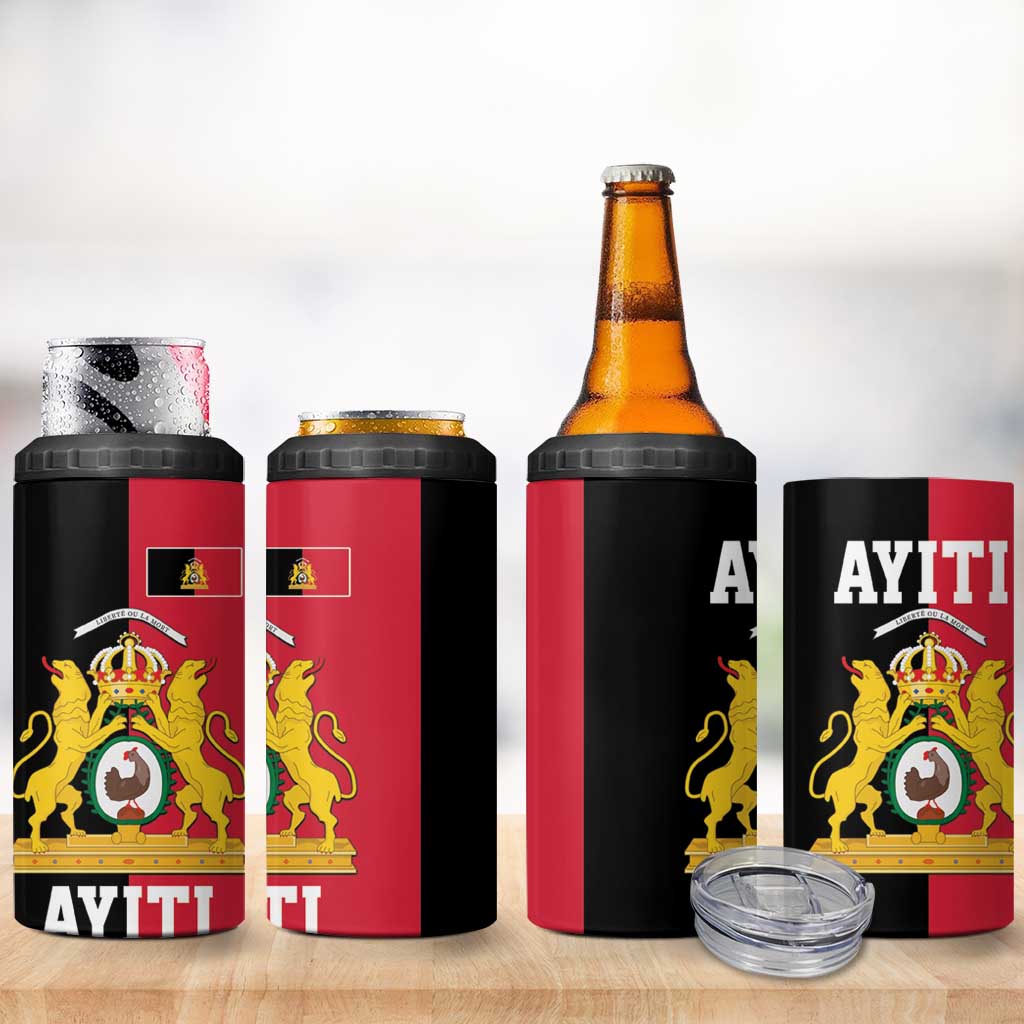 First Empire of Haiti 1804 –1806 4 in 1 Can Cooler Tumbler Liberte ou la Mort!