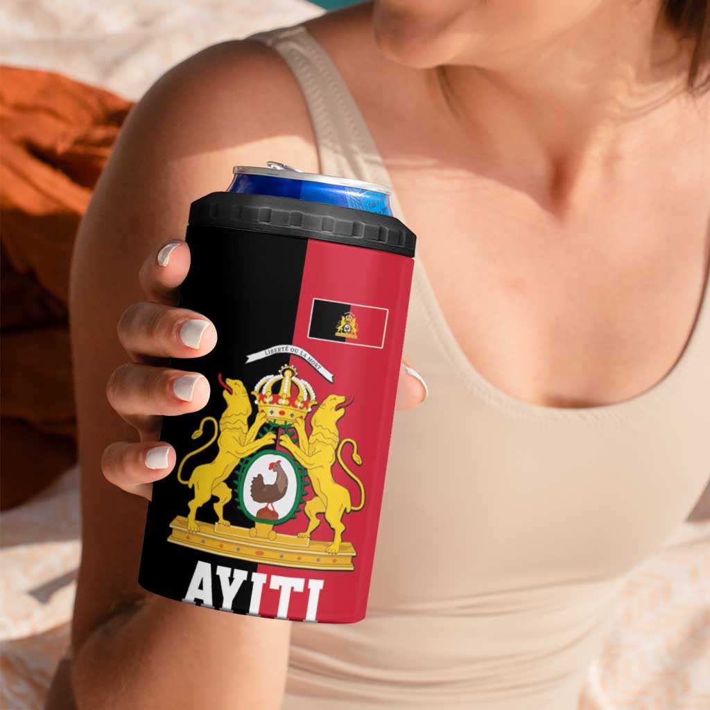 First Empire of Haiti 1804 –1806 4 in 1 Can Cooler Tumbler Liberte ou la Mort!