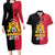 First Empire of Haiti 1804 –1806 Couples Matching Long Sleeve Bodycon Dress and Hawaiian Shirt Liberte ou la Mort!