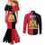 First Empire of Haiti 1804 –1806 Couples Matching Mermaid Dress and Long Sleeve Button Shirt Liberte ou la Mort!