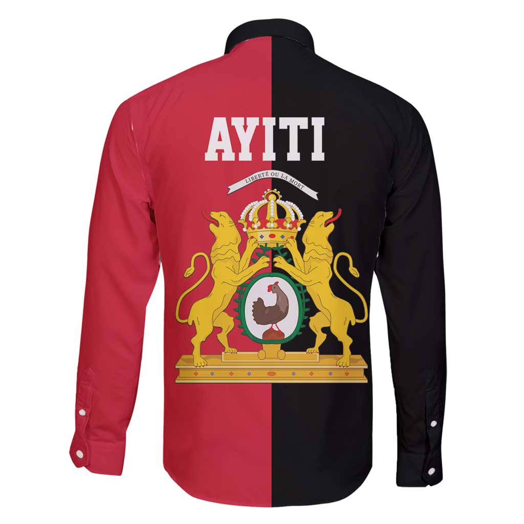 First Empire of Haiti 1804 –1806 Family Matching Long Sleeve Bodycon Dress and Hawaiian Shirt Liberte ou la Mort!