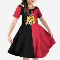 First Empire of Haiti 1804 –1806 Family Matching Off Shoulder Maxi Dress and Hawaiian Shirt Liberte ou la Mort!