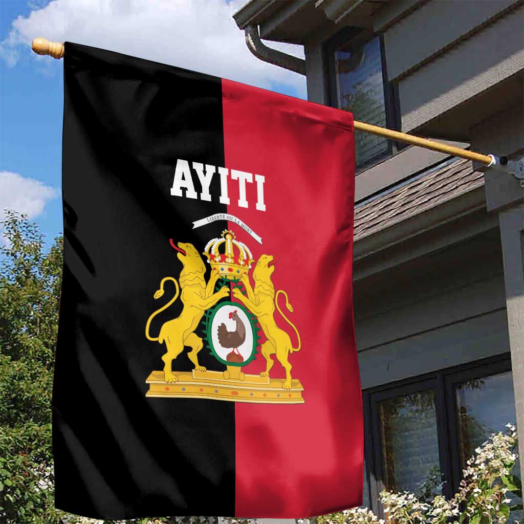 First Empire of Haiti 1804 –1806 Garden Flag Liberte ou la Mort!