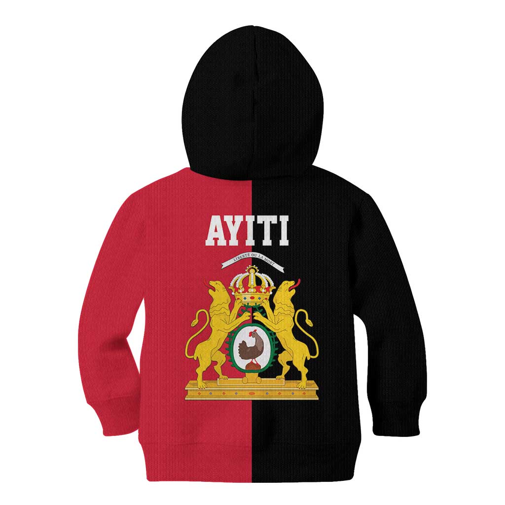First Empire of Haiti 1804 –1806 Kid Hoodie Liberte ou la Mort!