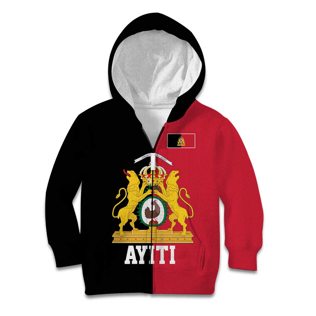 First Empire of Haiti 1804 –1806 Kid Hoodie Liberte ou la Mort!