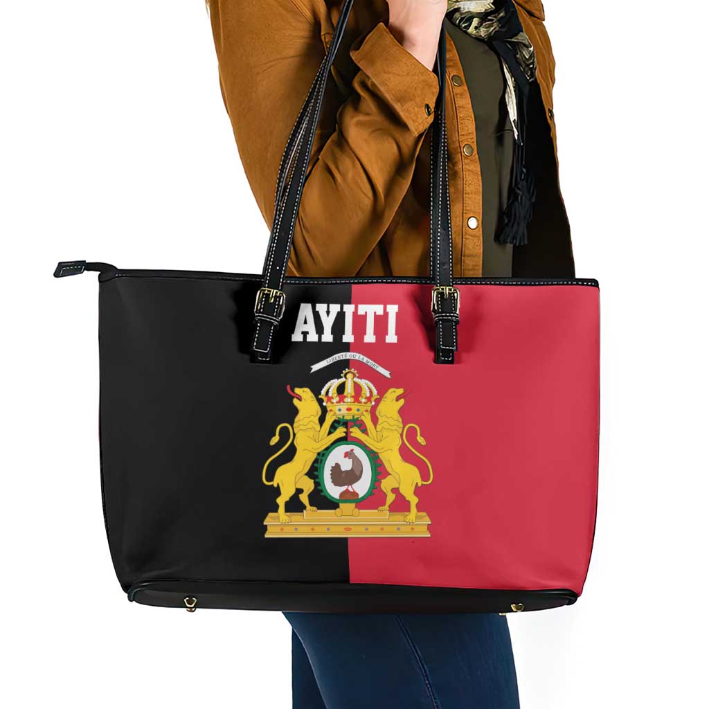 First Empire of Haiti 1804 –1806 Leather Tote Bag Liberte ou la Mort!