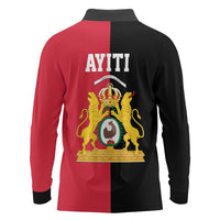 First Empire of Haiti 1804 –1806 Long Sleeve Polo Shirt Liberte ou la Mort!