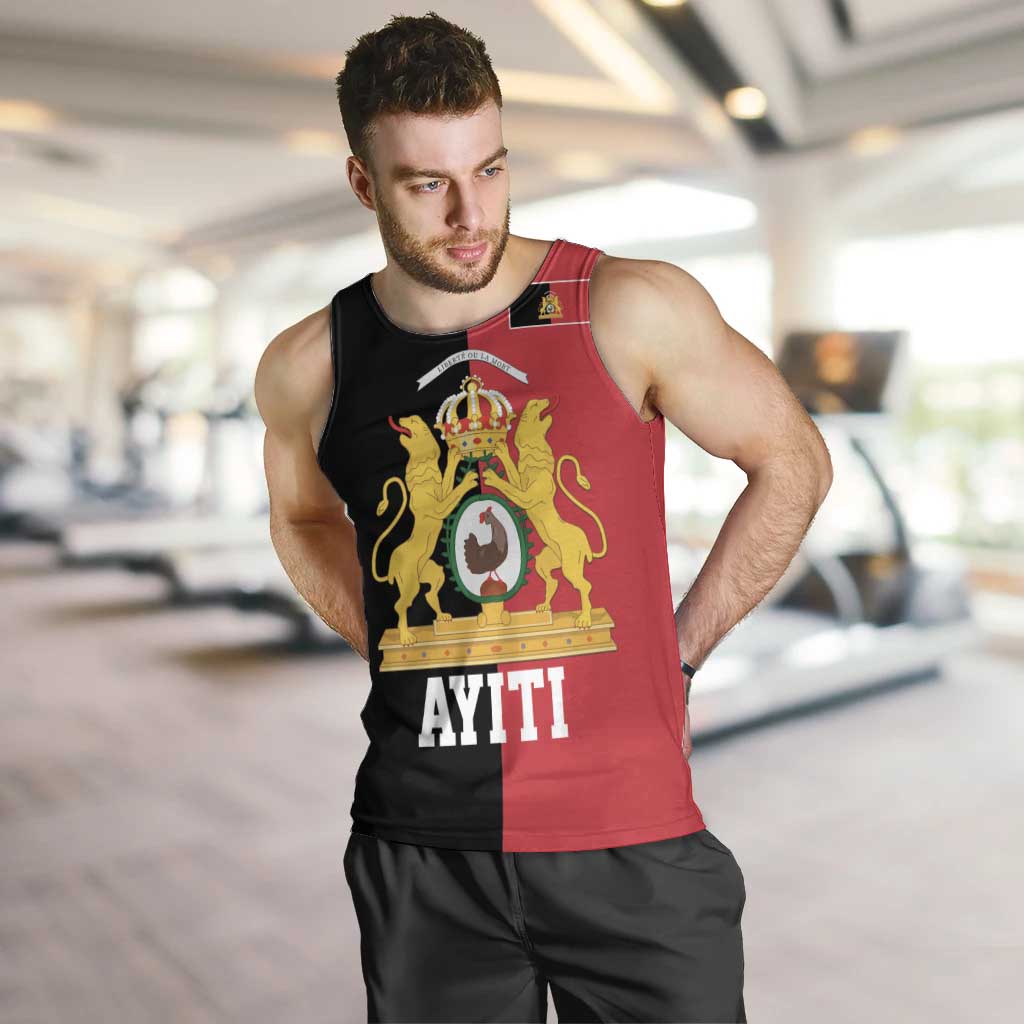 First Empire of Haiti 1804 –1806 Men Tank Top Liberte ou la Mort!