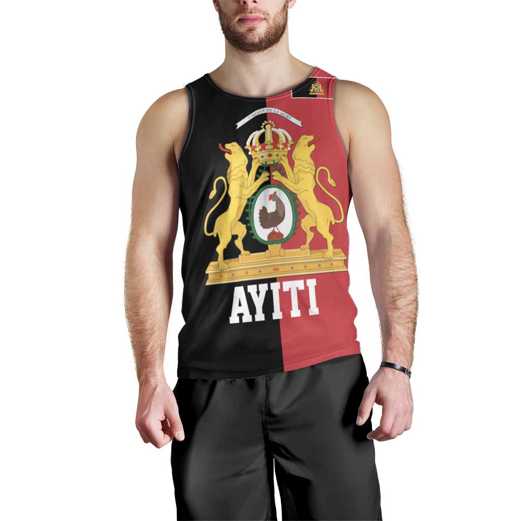 First Empire of Haiti 1804 –1806 Men Tank Top Liberte ou la Mort!