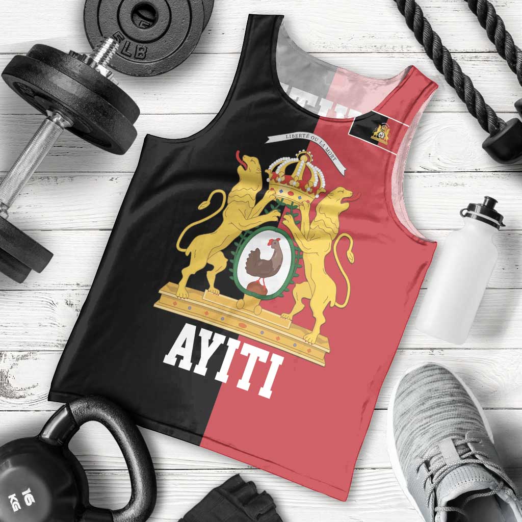 First Empire of Haiti 1804 –1806 Men Tank Top Liberte ou la Mort!