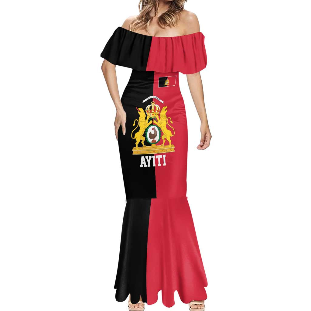 First Empire of Haiti 1804 –1806 Mermaid Dress Liberte ou la Mort!