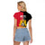 First Empire of Haiti 1804 –1806 Raglan Cropped T Shirt Liberte ou la Mort!