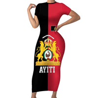 First Empire of Haiti 1804 –1806 Short Sleeve Bodycon Dress Liberte ou la Mort!