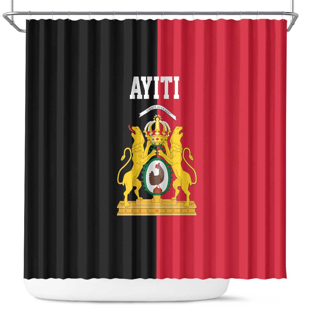 First Empire of Haiti 1804 –1806 Shower Curtain Liberte ou la Mort!