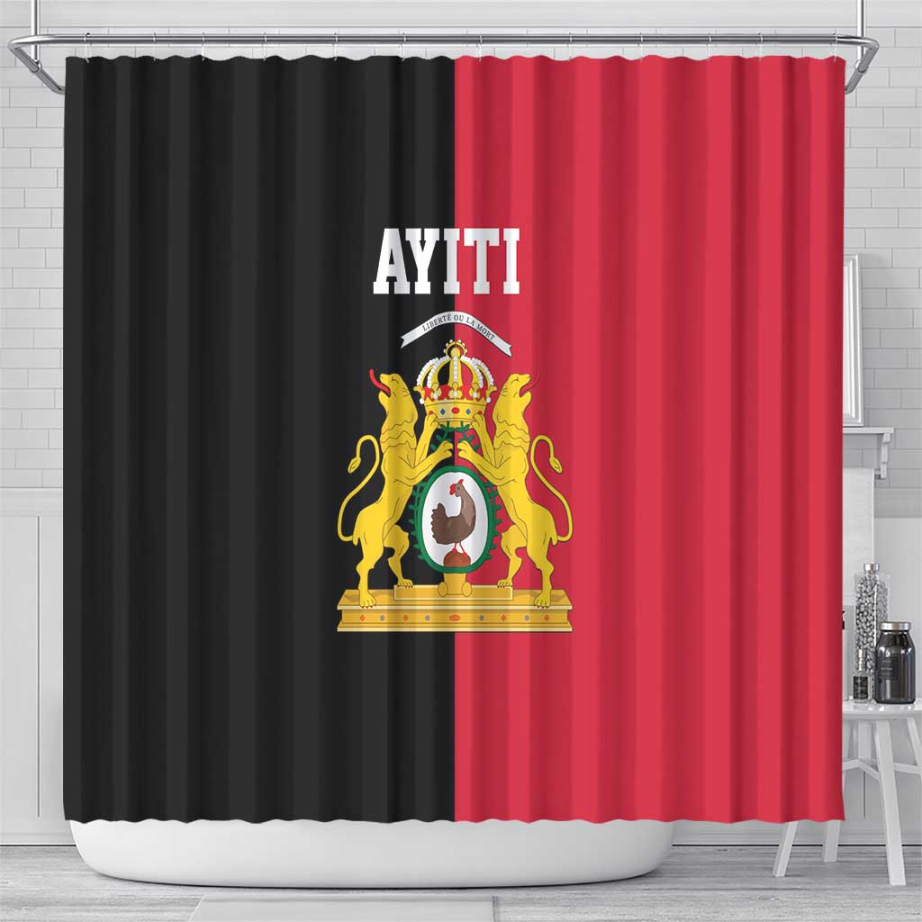 First Empire of Haiti 1804 –1806 Shower Curtain Liberte ou la Mort!