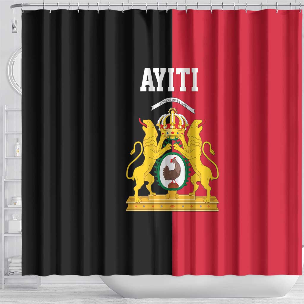 First Empire of Haiti 1804 –1806 Shower Curtain Liberte ou la Mort!