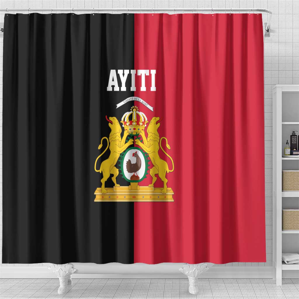 First Empire of Haiti 1804 –1806 Shower Curtain Liberte ou la Mort!