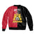 First Empire of Haiti 1804 –1806 Sleeve Zip Bomber Jacket Liberte ou la Mort!