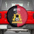 First Empire of Haiti 1804 –1806 Spare Tire Cover Liberte ou la Mort!