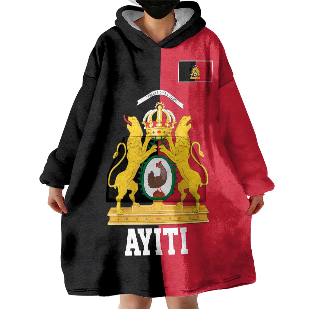 First Empire of Haiti 1804 –1806 Wearable Blanket Hoodie Liberte ou la Mort!