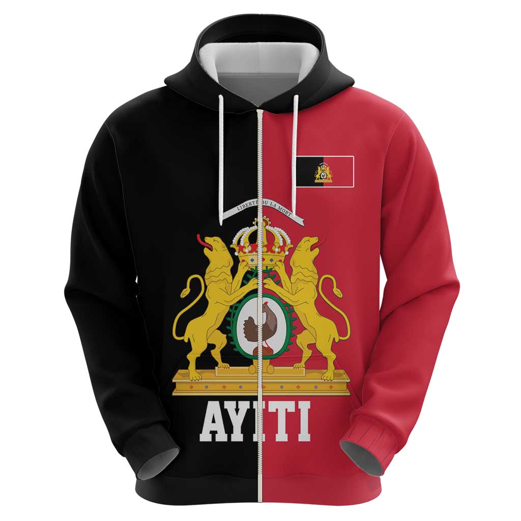 First Empire of Haiti 1804 –1806 Zip Hoodie Liberte ou la Mort!