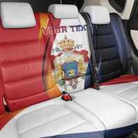 Personalized Second Empire of Haiti 1849-1859 Back Car Seat Cover Dieu Ma Patrie Et Mon Epee