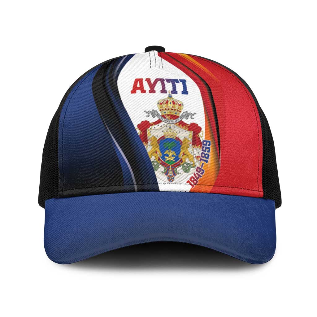 Second Empire of Haiti 1849-1859 Baseball Net Cap Dieu Ma Patrie Et Mon Epee - Wonder Print Shop