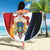 Personalized Second Empire of Haiti 1849-1859 Beach Blanket Dieu Ma Patrie Et Mon Epee