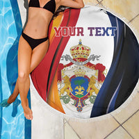Personalized Second Empire of Haiti 1849-1859 Beach Blanket Dieu Ma Patrie Et Mon Epee