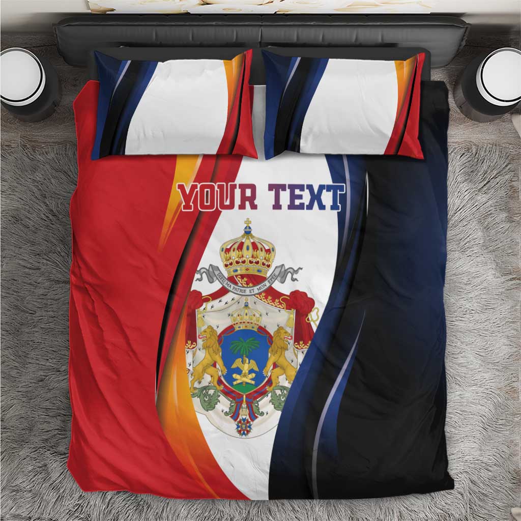 Personalized Second Empire of Haiti 1849-1859 Bedding Set Dieu Ma Patrie Et Mon Epee