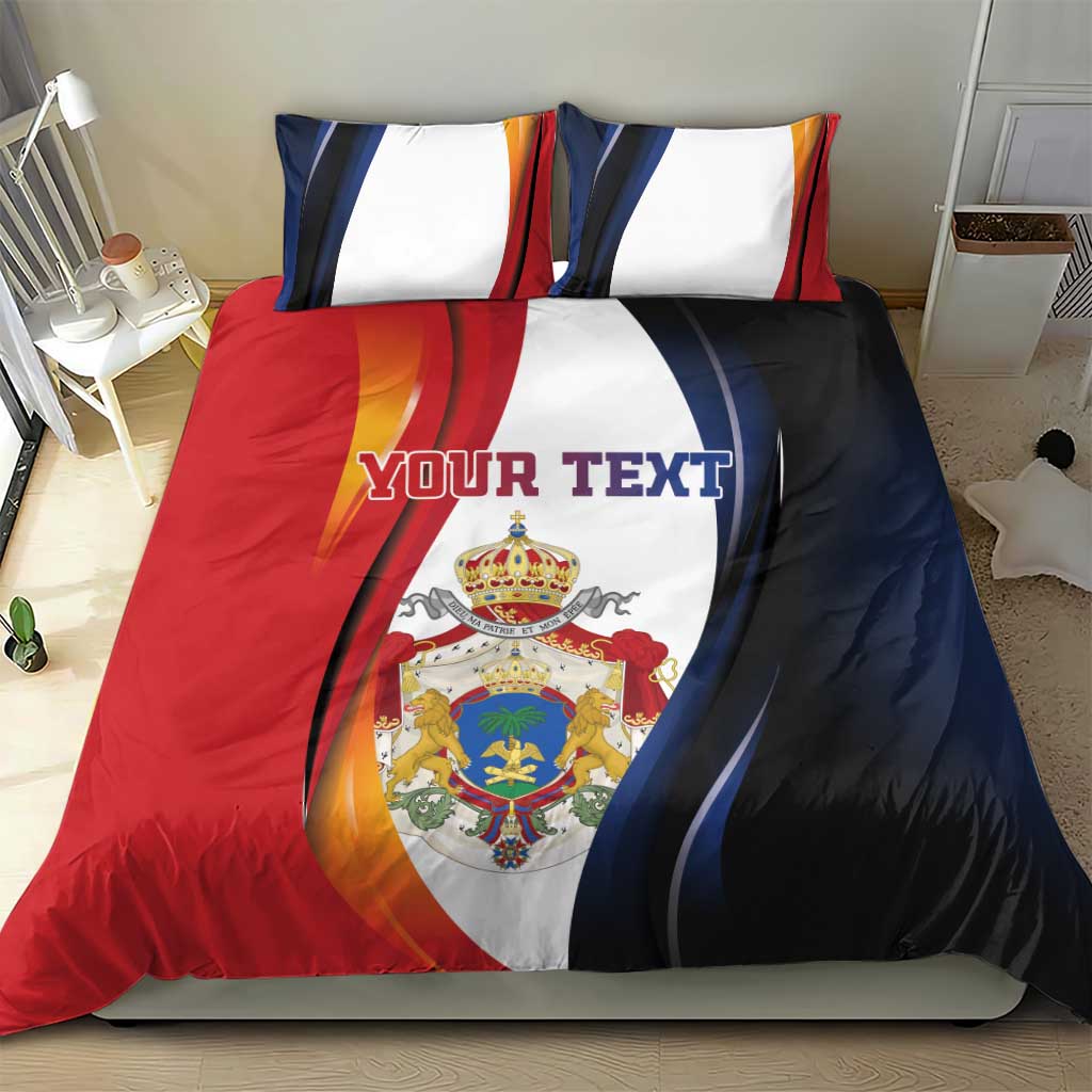Personalized Second Empire of Haiti 1849-1859 Bedding Set Dieu Ma Patrie Et Mon Epee