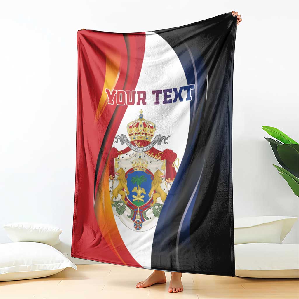 Personalized Second Empire of Haiti 1849-1859 Blanket Dieu Ma Patrie Et Mon Epee