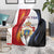 Personalized Second Empire of Haiti 1849-1859 Blanket Dieu Ma Patrie Et Mon Epee