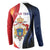 Personalized Second Empire of Haiti 1849-1859 Button Sweatshirt Dieu Ma Patrie Et Mon Epee