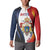 Personalized Second Empire of Haiti 1849-1859 Button Sweatshirt Dieu Ma Patrie Et Mon Epee