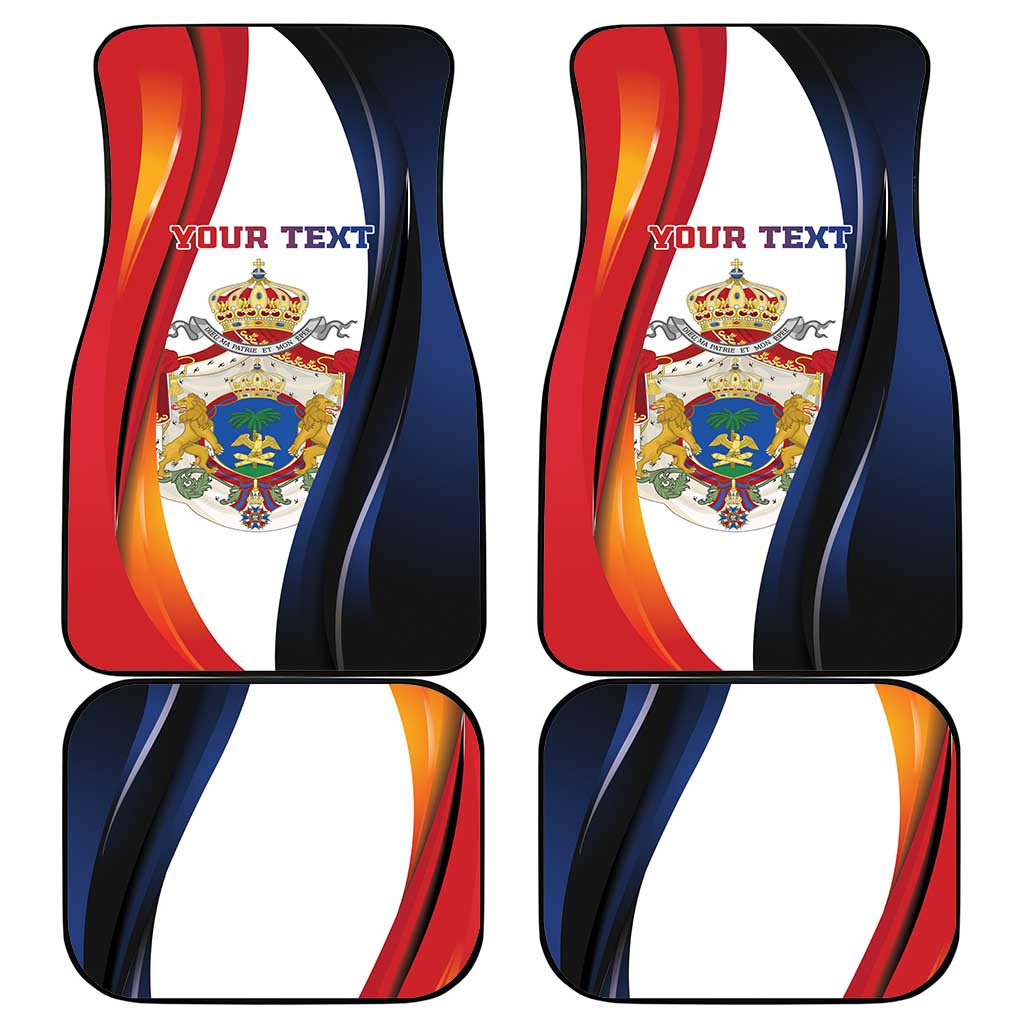 Personalized Second Empire of Haiti 1849-1859 Car Mats Dieu Ma Patrie Et Mon Epee