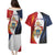 Personalized Second Empire of Haiti 1849-1859 Couples Matching Puletasi and Hawaiian Shirt Dieu Ma Patrie Et Mon Epee