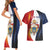 Personalized Second Empire of Haiti 1849-1859 Couples Matching Short Sleeve Bodycon Dress and Hawaiian Shirt Dieu Ma Patrie Et Mon Epee