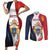 Personalized Second Empire of Haiti 1849-1859 Couples Matching Short Sleeve Bodycon Dress and Long Sleeve Button Shirt Dieu Ma Patrie Et Mon Epee