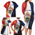 Personalized Second Empire of Haiti 1849-1859 Family Matching Long Sleeve Bodycon Dress and Hawaiian Shirt Dieu Ma Patrie Et Mon Epee
