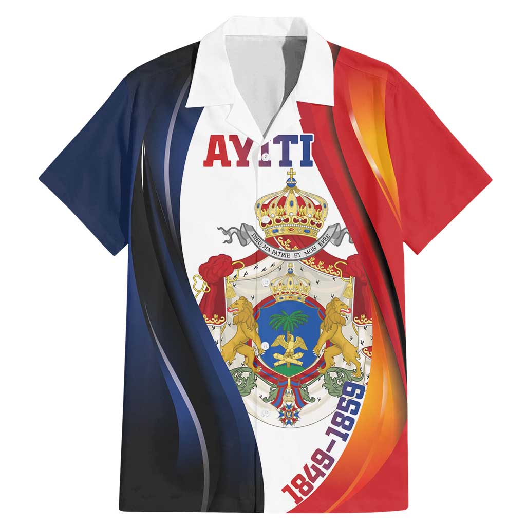 Personalized Second Empire of Haiti 1849-1859 Family Matching Mermaid Dress and Hawaiian Shirt Dieu Ma Patrie Et Mon Epee