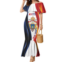 Personalized Second Empire of Haiti 1849-1859 Family Matching Mermaid Dress and Hawaiian Shirt Dieu Ma Patrie Et Mon Epee